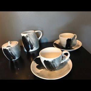 Tea cup set for two